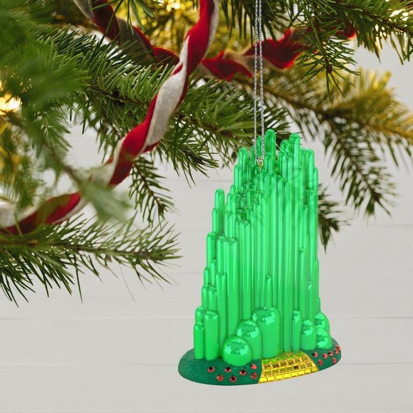New! Wizard of Oz Emerald City Metal Hallmark Keepsake Christmas Ornament 2020 - Picture 5 of 5
